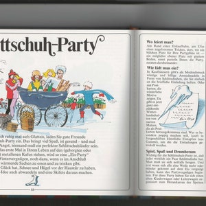 Vintage Book Feste Feten Feiern 1000 Tips und Tricks Parties Fetes Celebrations 1000 Tips & Tricks 1970s Guide Recipe Book in German image 3