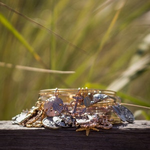 Silver Palm Tree Bracelet with Swarovski Crystal image 4