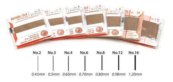 Silk Beading Thread Griffin Beading 