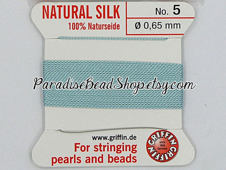 Silk Cord Size Chart