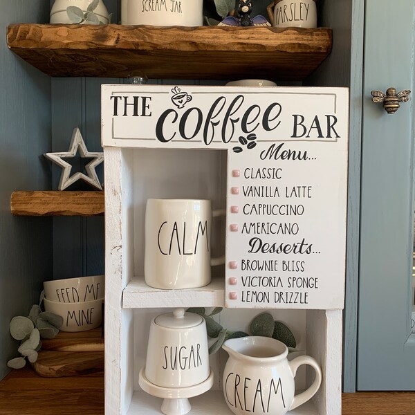 Coffee Station Organizer Etsy