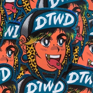 DUUUVAL Till We Die - Jacksonville Florida Jaguars Fan Glitter 5 inch sticker | water bottle hydroflask laptop bujo bullet journal scrapbook
