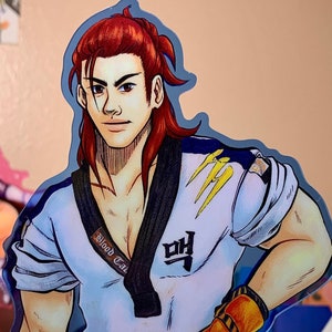 Tekken 8 Hwoarang 6 inch acrylic standee