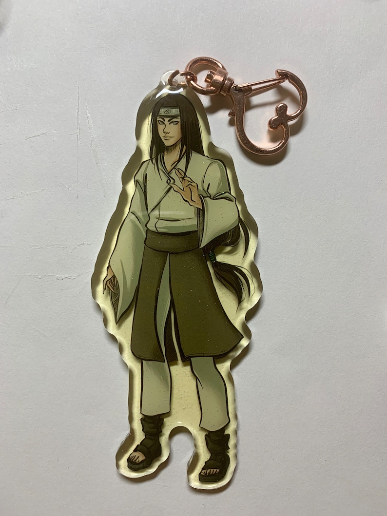 LIQUIDATION Porte-clés ninja shinobi en acrylique et résine anime shonen veuillez lire la description B