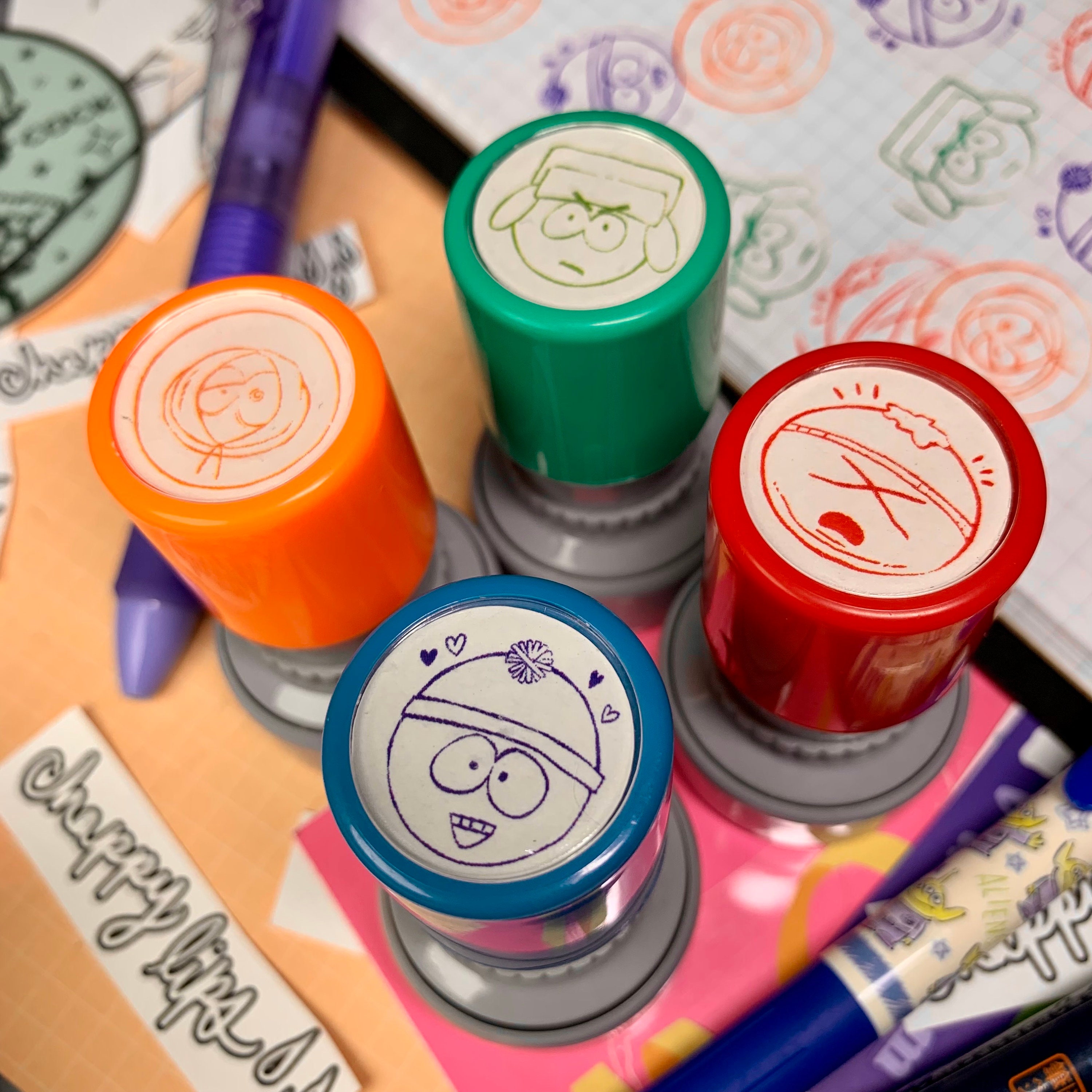 Acrylic Transparent Stamp Block – Original Kawaii Pen