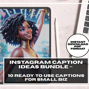 Instagram Caption Ideas Bundle – 10 Ready‑to‑Use Captions for Small Biz