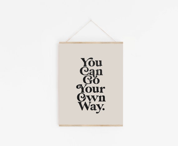 You Can Go Your Own Way Fleetwood Mac Lyrics 1970 S Etsy