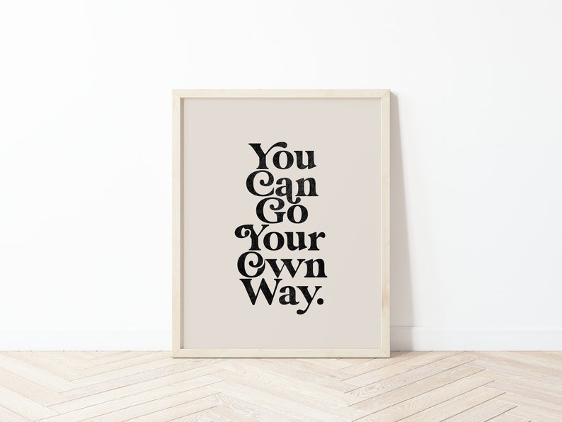 You Can Go Your Own Way Fleetwood Mac Lyrics 1970's Etsy