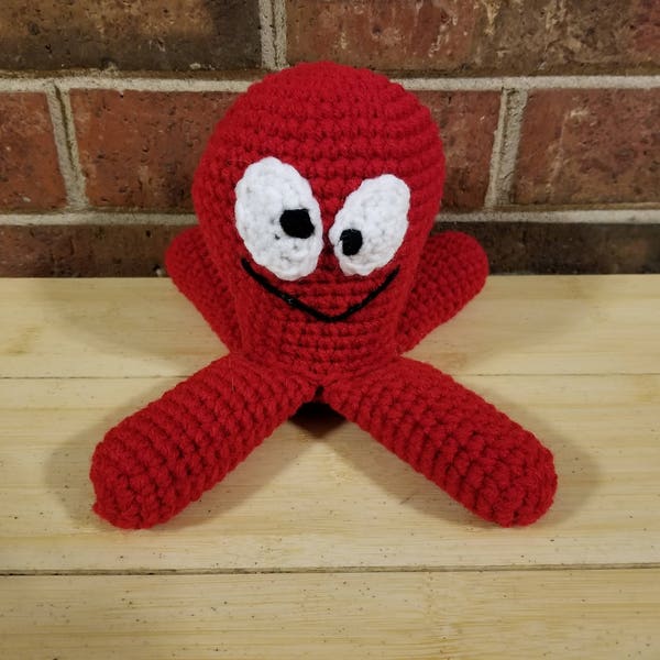 Fred octopus crochet pattern