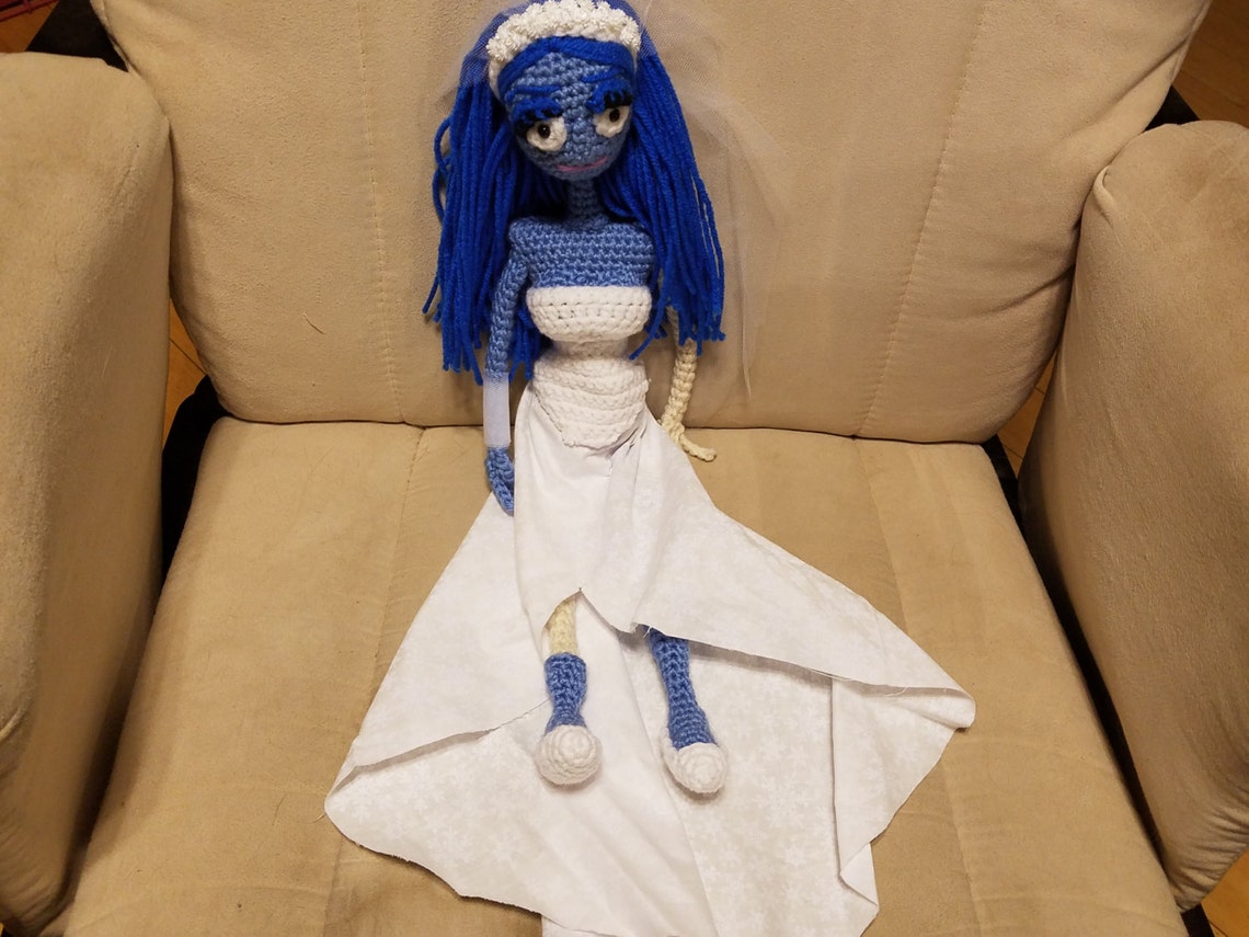 Emily corpse Bride Crochet PATTERN Etsy