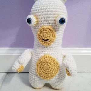 Raving Rabbid Pattern Raving Rabbid Crochet Pattern - Etsy