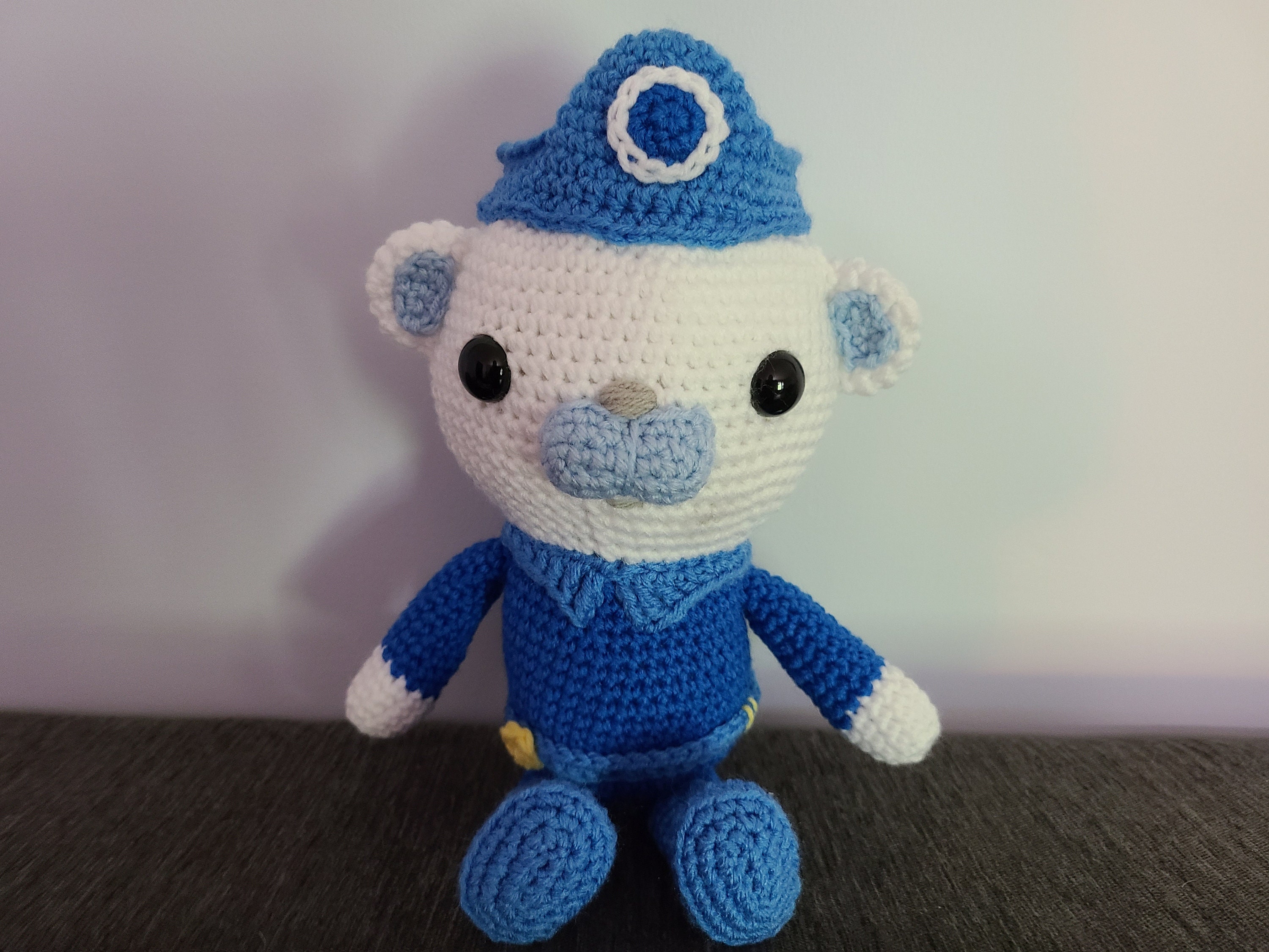 Captain Barnacle Crochet Pattern (NOT Finished Toy) - Etsy