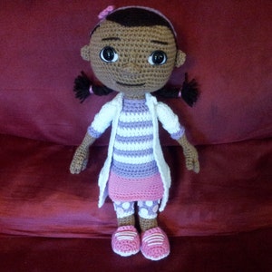 Doc McStuffins crochet pattern (NOT the finished toy)