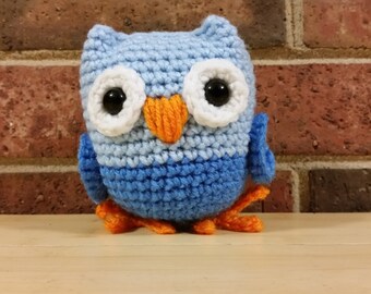 Owl crochet pattern (Not finished toy!)