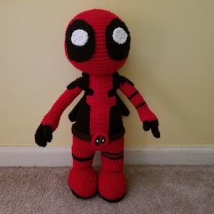DEADPOOL crochet pattern