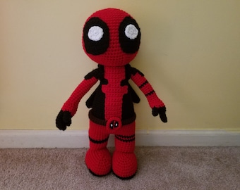 DEADPOOL crochet pattern