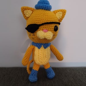 Kwazii crochet pattern (NOT finished toy)