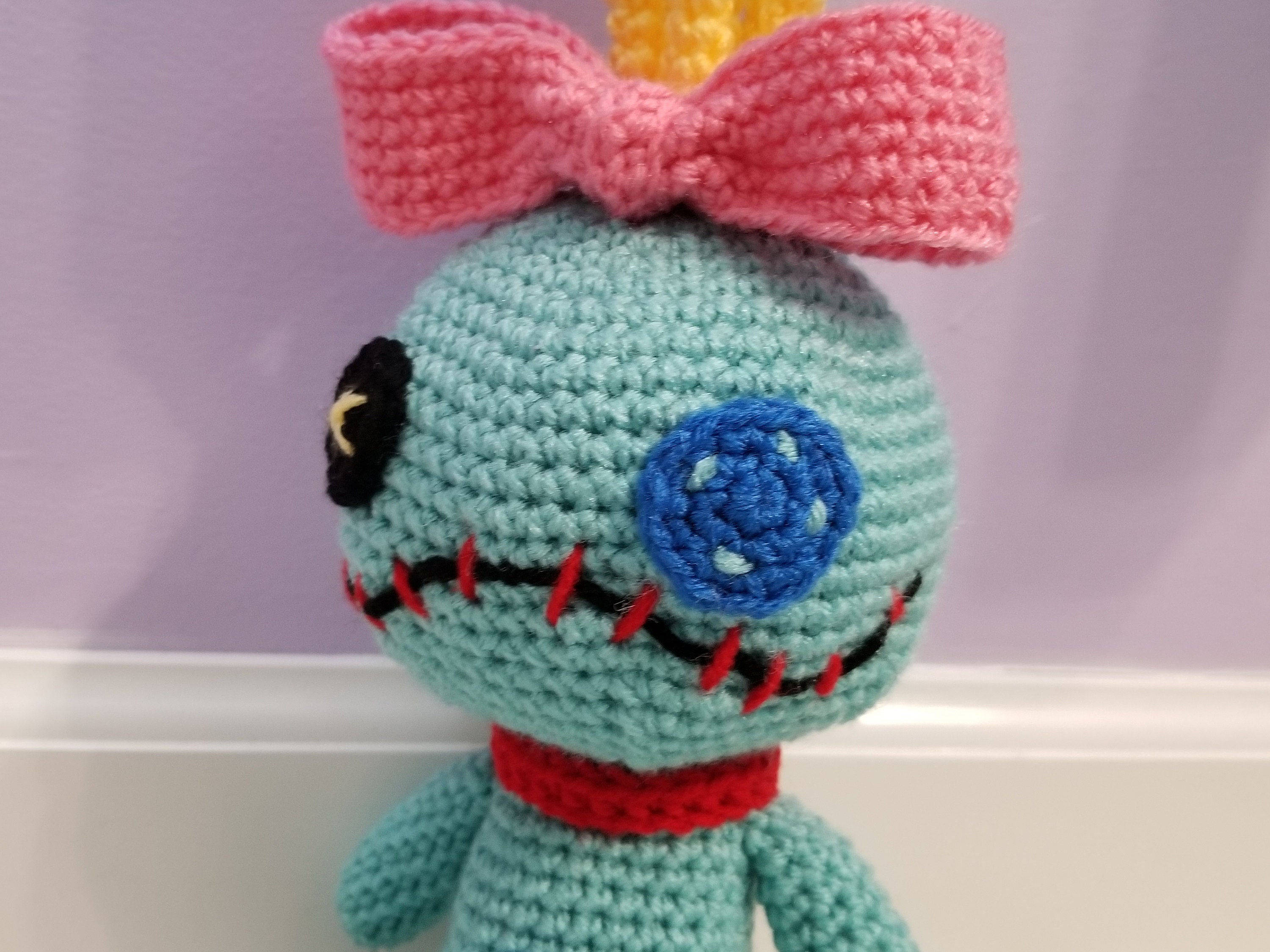 Crochet Pattern for Scrump Doll, Crochet Amigurumi Pattern 