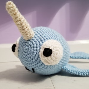 Norman/Nora the Narwhal crochet pattern