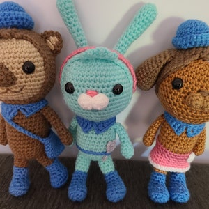 Octonauts crochet pattern bundle 2 (NOT finished toys)