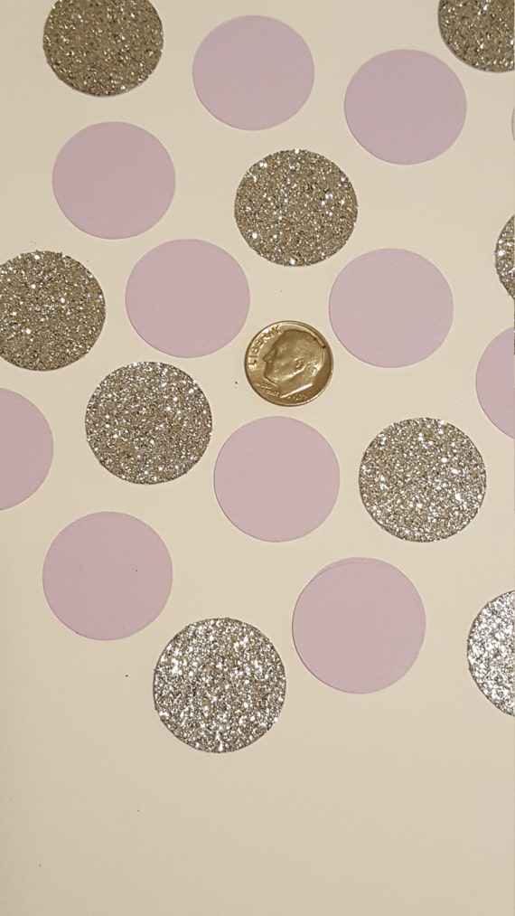 Lavender And Silver Confetti Table Scatter Confetti Bridal Etsy