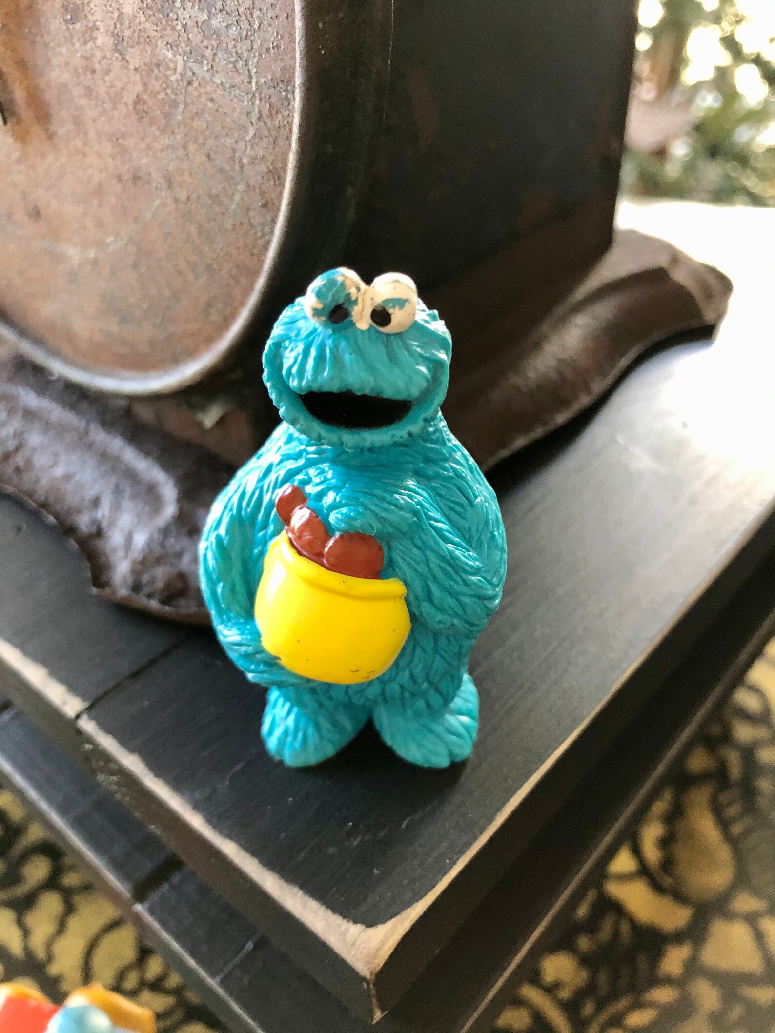 Cookie Monster Vintage Toy Variety / 4 piezas coleccionables Etsy