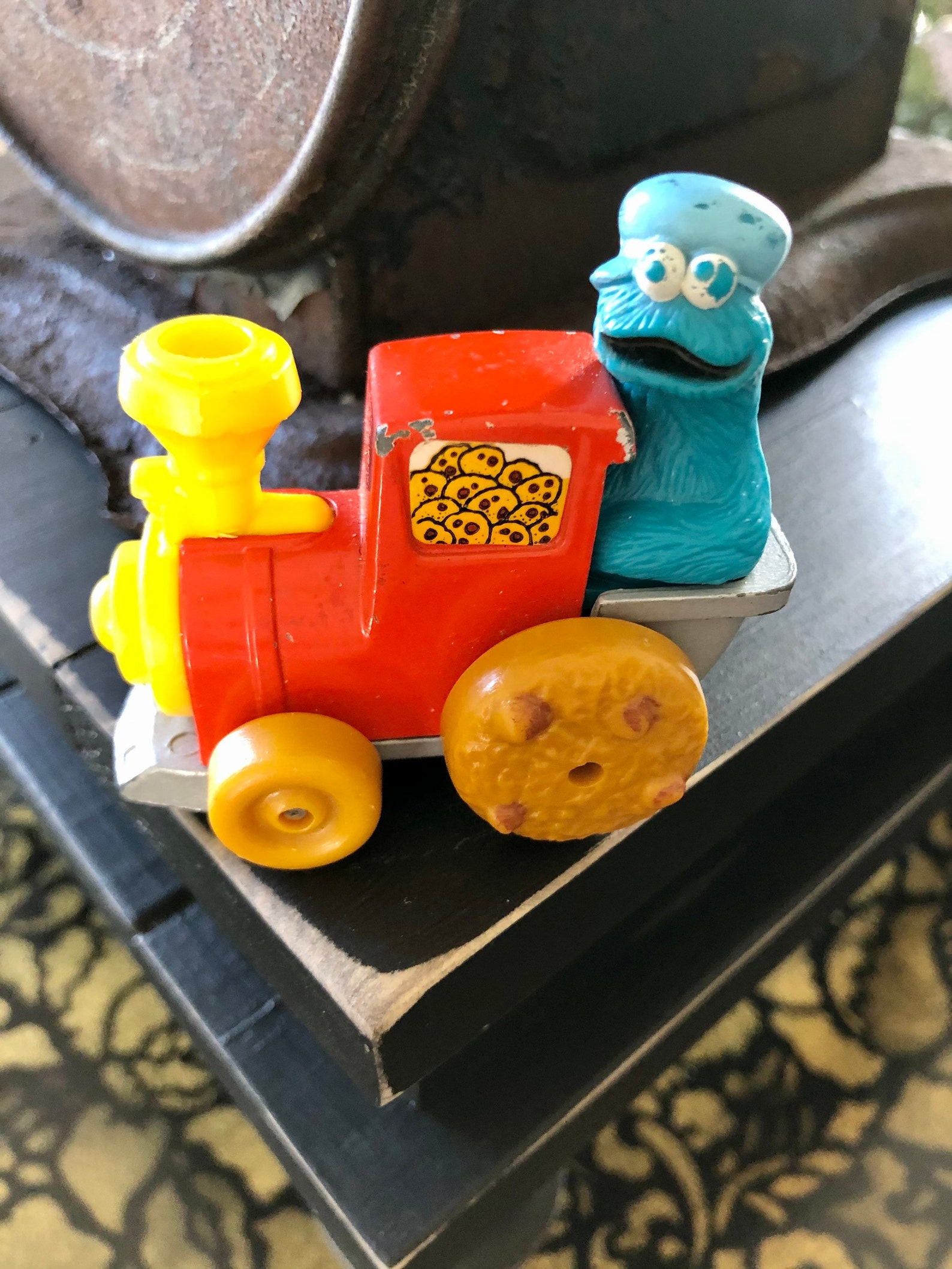 Cookie Monster Vintage Toy Variety / 4 piezas coleccionables Etsy