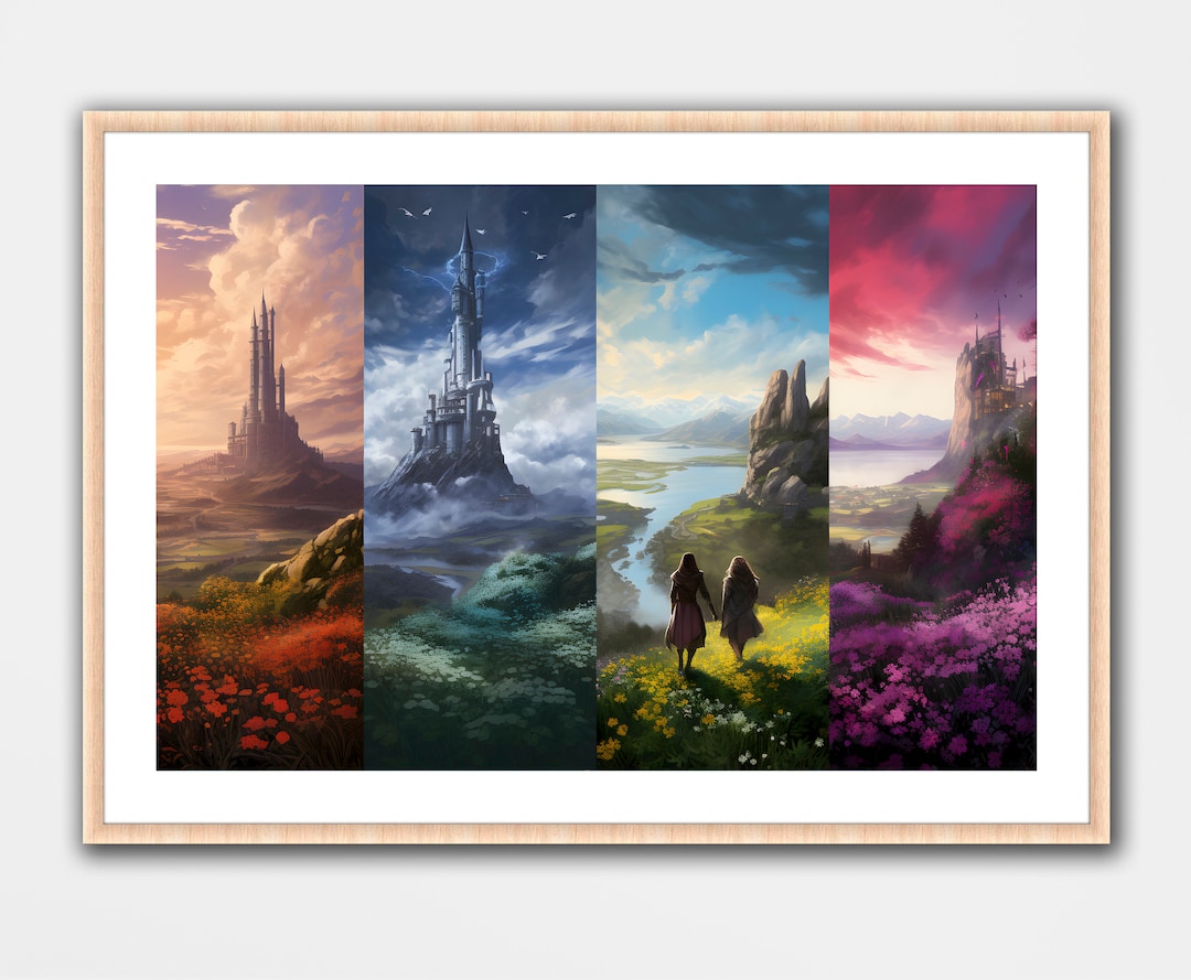 Dnd Art Print Wall Home Decor Poster Poetry Castles Dungeons and ...