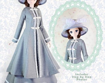 Fujita miraiさま　ドール服 BJD Doll Clothes Pattern Fits 23.5