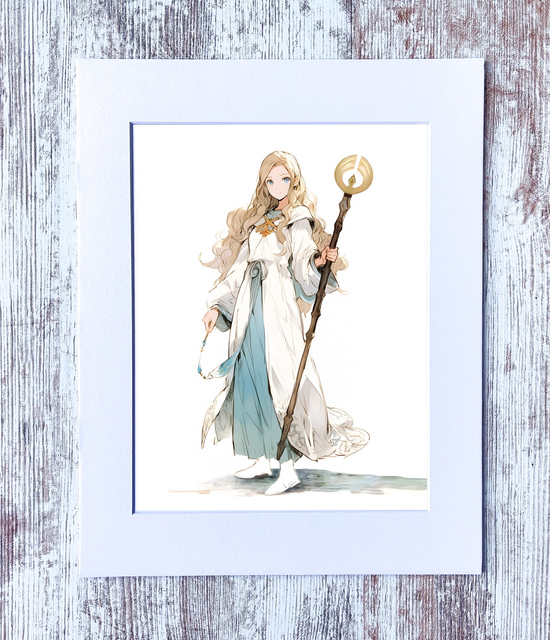 Printable Wall Art Ophilia Octopath Traveler Anime Fan Art Print Home Decor Poster Geek Nerd ...