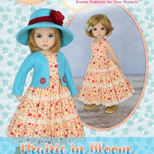 Wzór PDF na ubranka dla lalek Little Darling 13" Dianna Effner My Meadow Avery Iplehouse KID Paola Reina 1/6 BJD Luminaria Designs