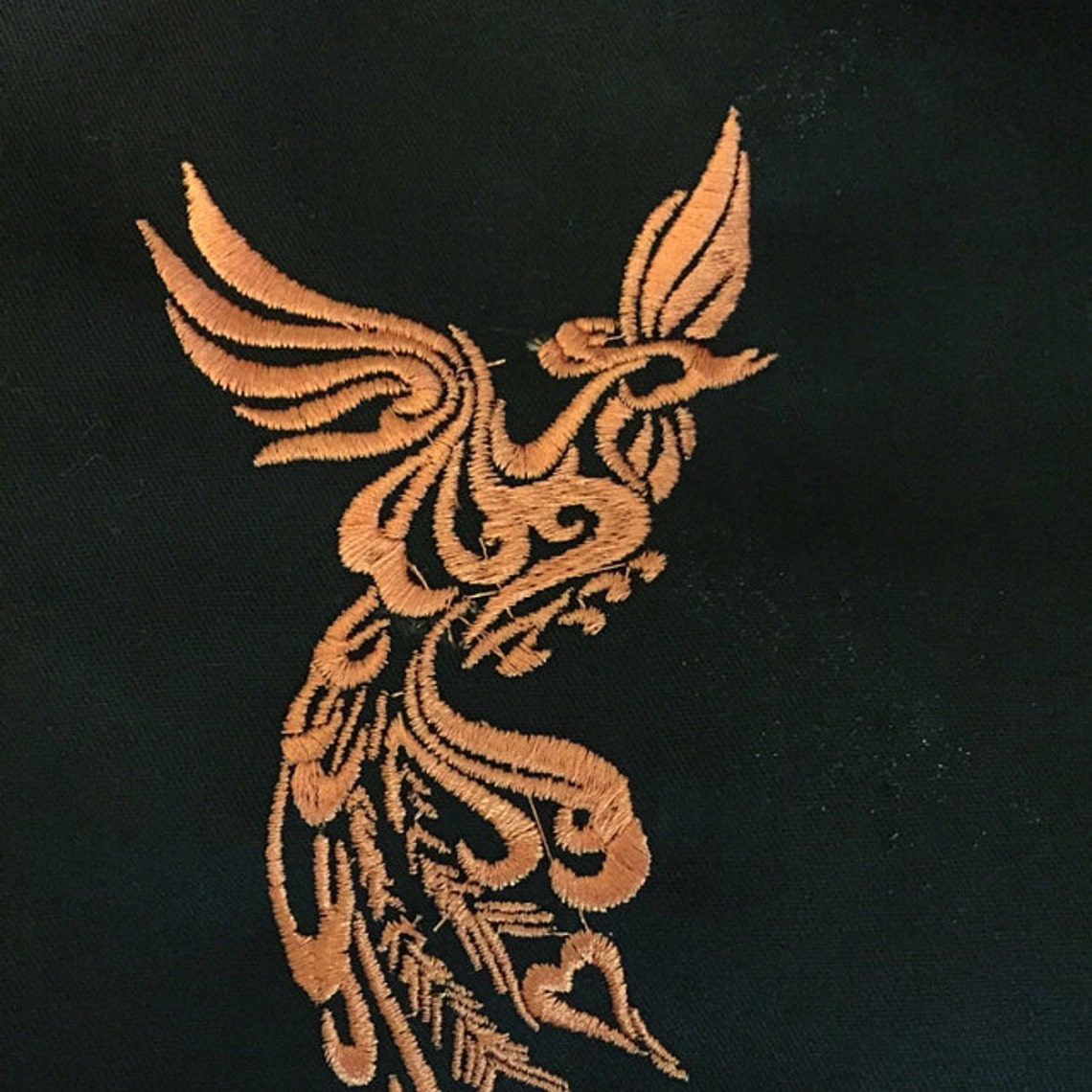 Phoenix Embroidery Design File .vip .vp3 .pec .pes .dst .csd Etsy