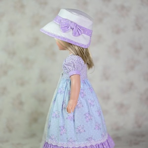 PDF Doll Clothes Dress Pattern Fits 14.5 Dolls Such as American Girl Wellie Wishers & Hearts For Hearts Countryside Girl Luminaria Designs image 3