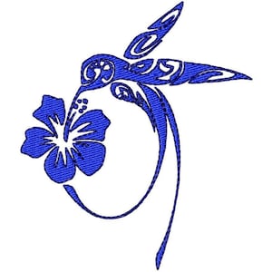 Hummingbird Embroidery Design File .vip .vp3 .hus .pes .pec .jef .sew .xxx .csd .dst .exp .emd .10o .pcs .pcm and More. Fits 4x4 hoop