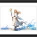 Printable Wall Art Ophilia Octopath Traveler Anime Fan Art - Etsy