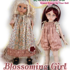 Wzór na ubranka dla lalki Little Darling dla 13" Dianna Effner My Meadow Avery Iplehouse KID Paola Reina Doll Dress Instant Download by Luminaria