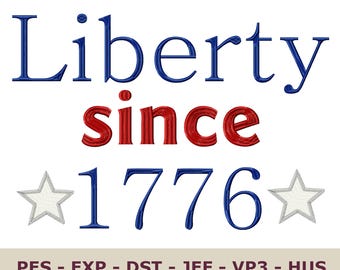 Machine Embroidery Design File USA 250 Patriotic 4th of July Pattern Download dst pes jef & More