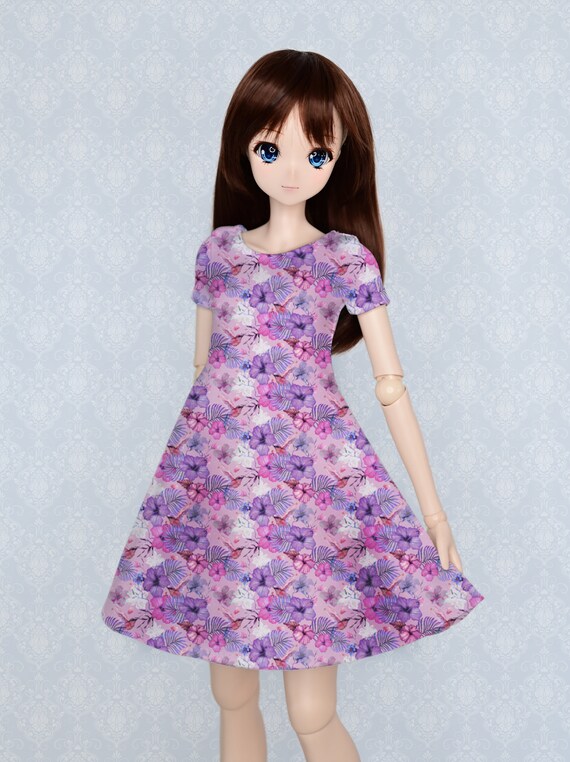 iple house ドルフィー 人形 ピンク ドレス 洋服 アイ ウィック 黒 