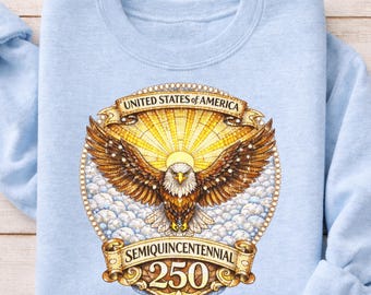 USA 250 Eagle PNG JPG 4th of July Patriotic Design Files for Commercial Use