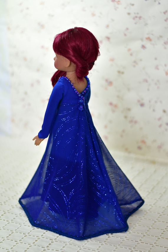 Patron PDF d'un ensemble d'hiver au crochet pour poupée Little Darling