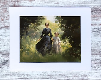 Printable Jane Eyre Charlotte Bronte Sisters Fan Art Print Wall Home Decor Poster Poetry Literature Literary Book Lover Gift Victorian