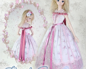 Smart Doll Clothes Pattern 23.5" 1/3 BJD SD Dress Clothing Ball Jointed Dolls Dollfie Dream Luminaria Designs
