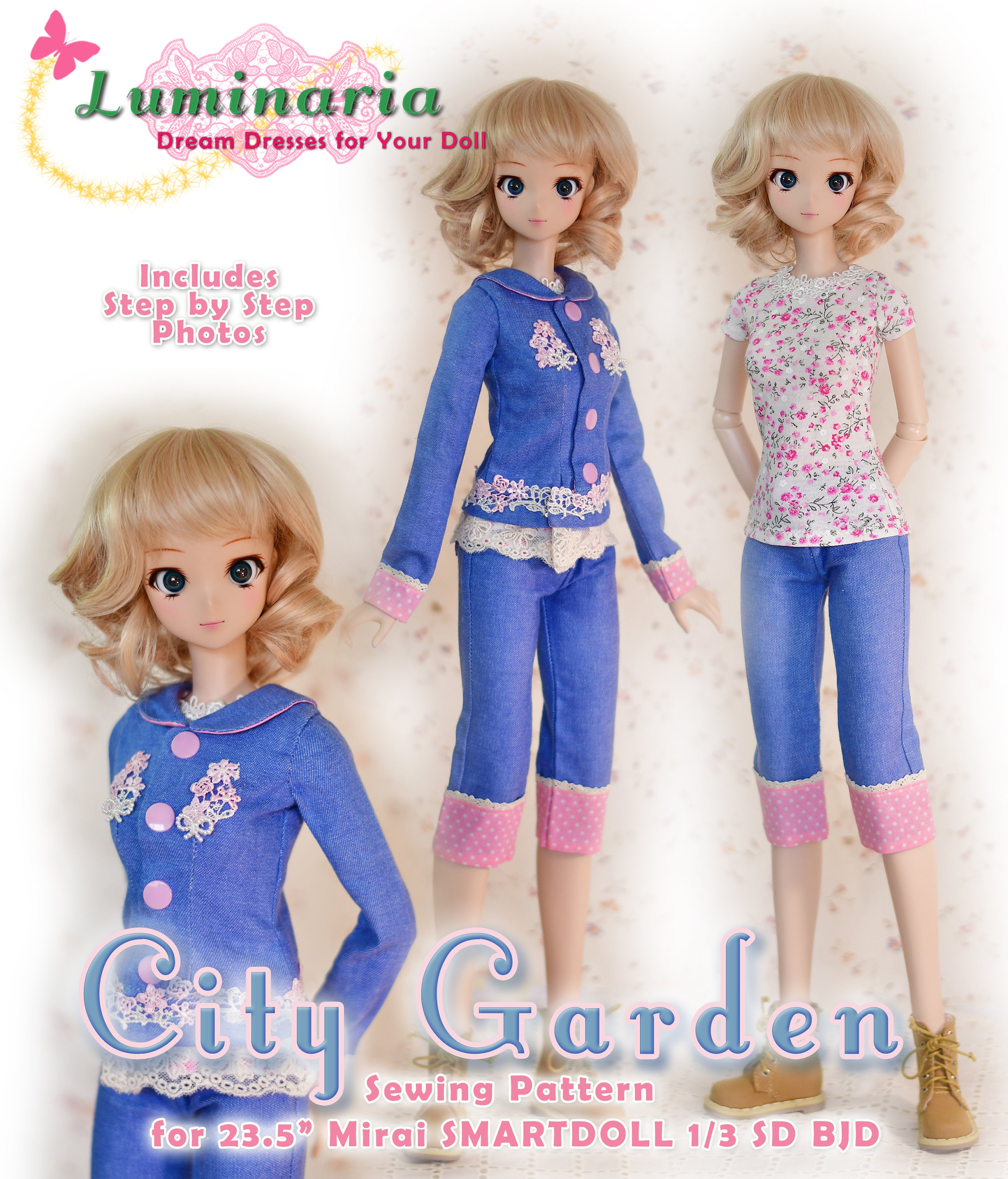 Smart Doll Leg Warmers. Lacy and Soft. 