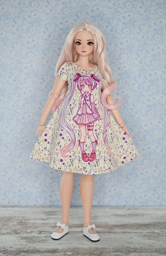 Smart Doll Pear Body & Regular Hatsune Miku Knit Dress 23.5 Smart Doll Pear Body & Regular Hatsune Miku Knit Dress 23.5