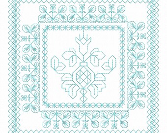 Posavasos para bordado en bastidor, bloque de colcha, mantel individual, tapete para taza, diseño de bordado, archivo de patrón, 3 tamaños, flores, regalo de inauguración de casa, decoración del hogar ITH
