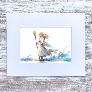 Printable Wall Art Ophilia Octopath Traveler Anime Fan Art Print Home Decor Poster Geek Nerd ...
