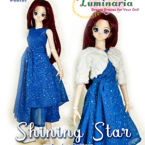 BJD Doll Clothes Pattern Fits Volks Dollfie Dream DD 1/3 sd Smart Doll Ball Jointed Dolls SD13 by Luminaria Designs DDS