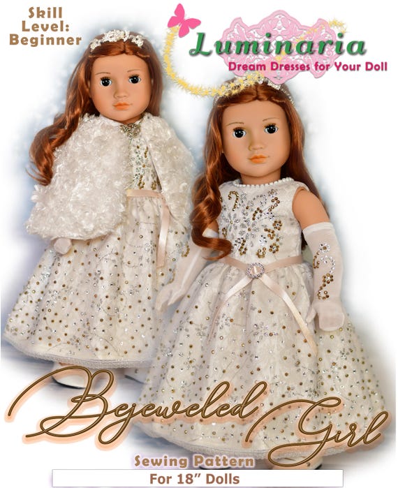holiday dresses for 18 inch dolls Holiday Spirit - Clothes for 18 Inch Doll
