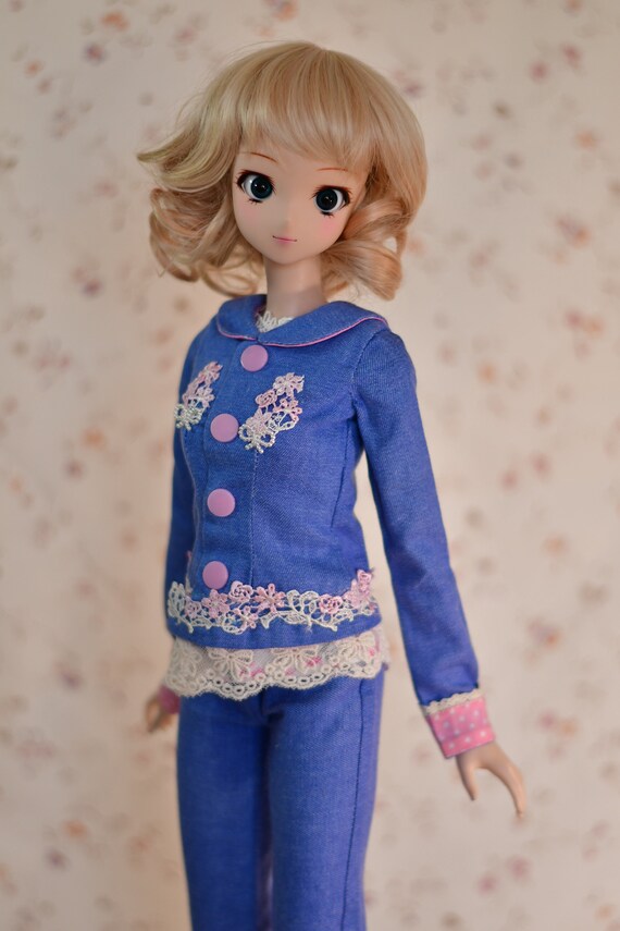 BJD Doll Clothes Pattern Fits 23.5