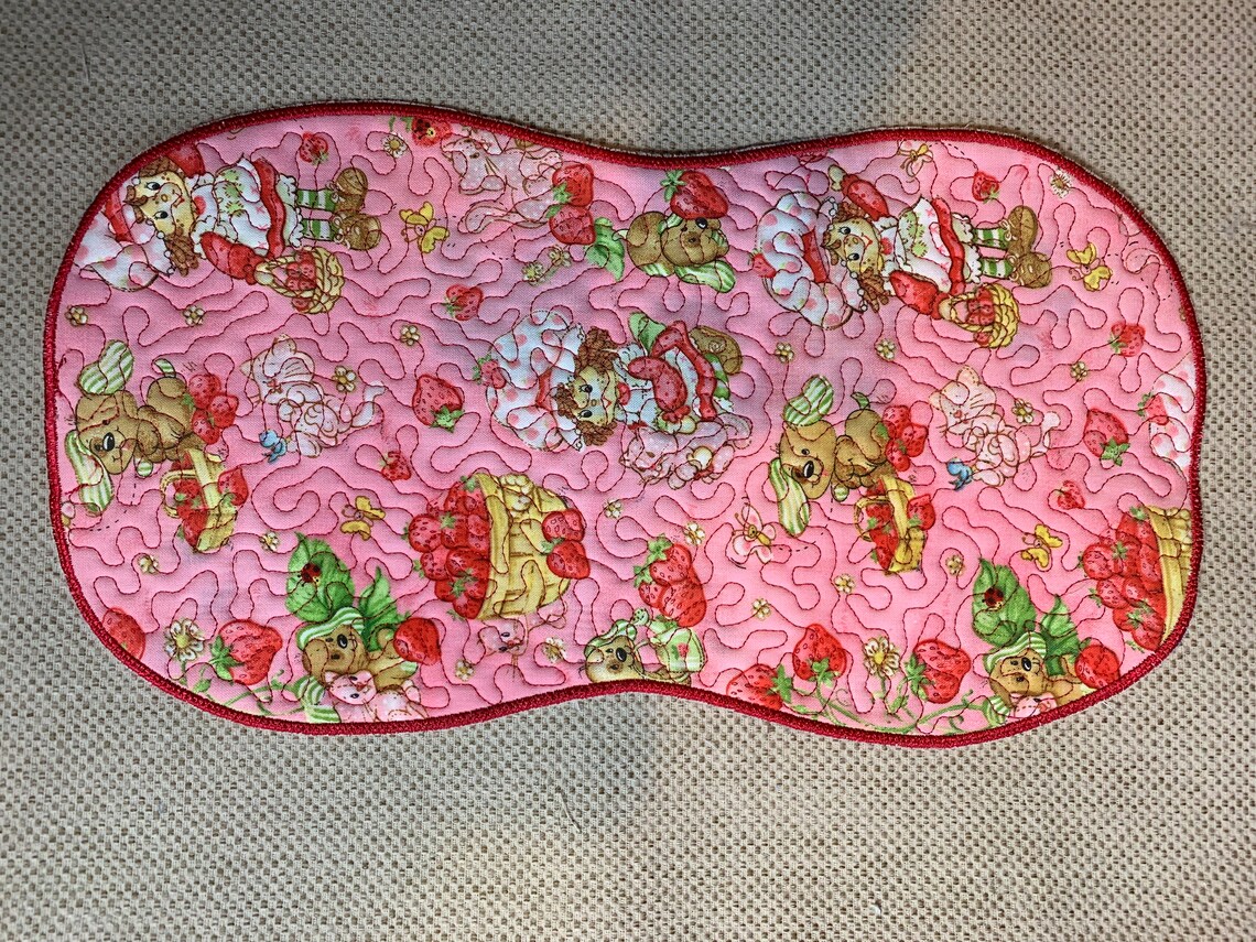 In the Hoop Burp Cloth or Diaper Insert Stipple Embroidery Etsy